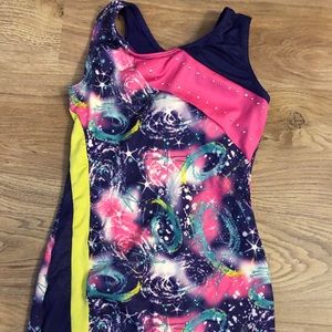 Girls Gymnastics leotard.